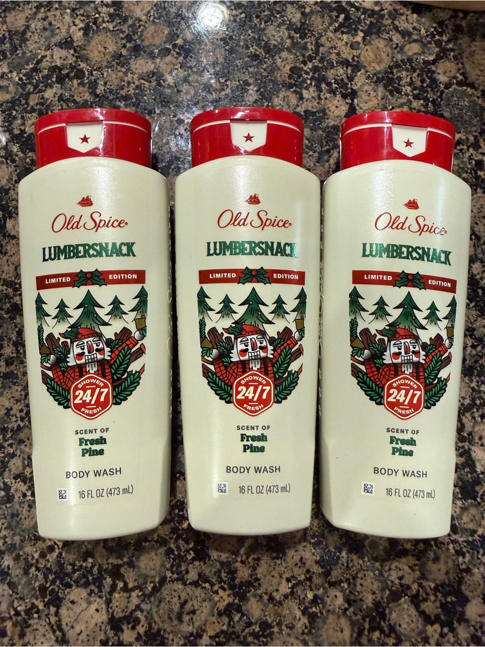 Old Spice body wash